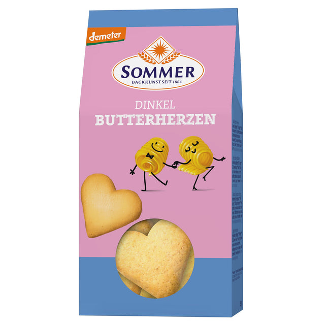Bio Dinkel Butter Herzen, 150 g - YOGISHOP