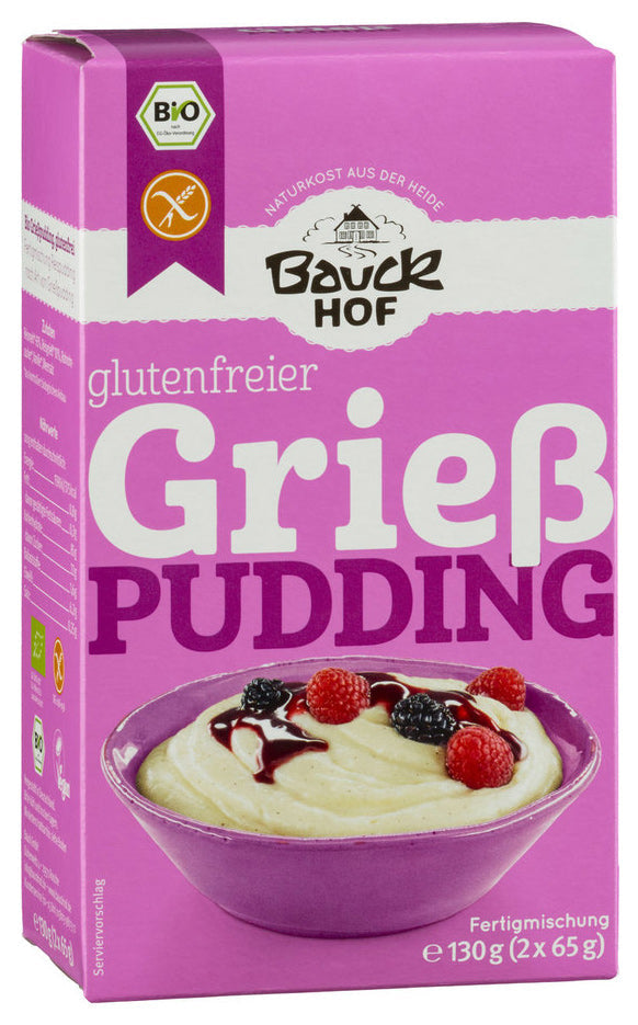 Bio Grießpudding, 130 g - YOGISHOP