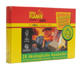 Grill FLAMiS Anzünder, 28 Sticks - YOGISHOP