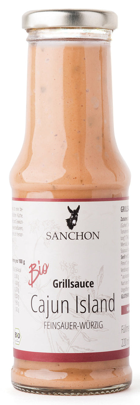 Bio Grillsauce Cajun Island, 210 ml - YOGISHOP