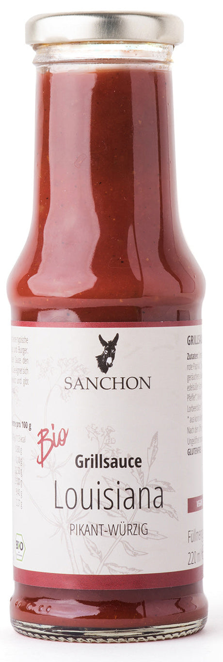 Bio Grillsauce Louisiana, 210 ml - YOGISHOP