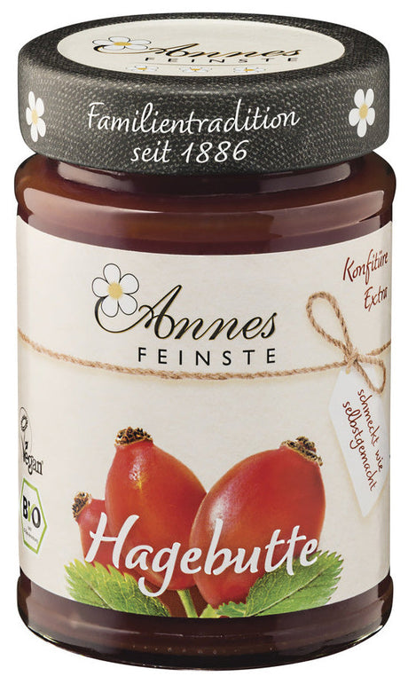 Bio Hagebutten Konfitüre, 225 g - YOGISHOP