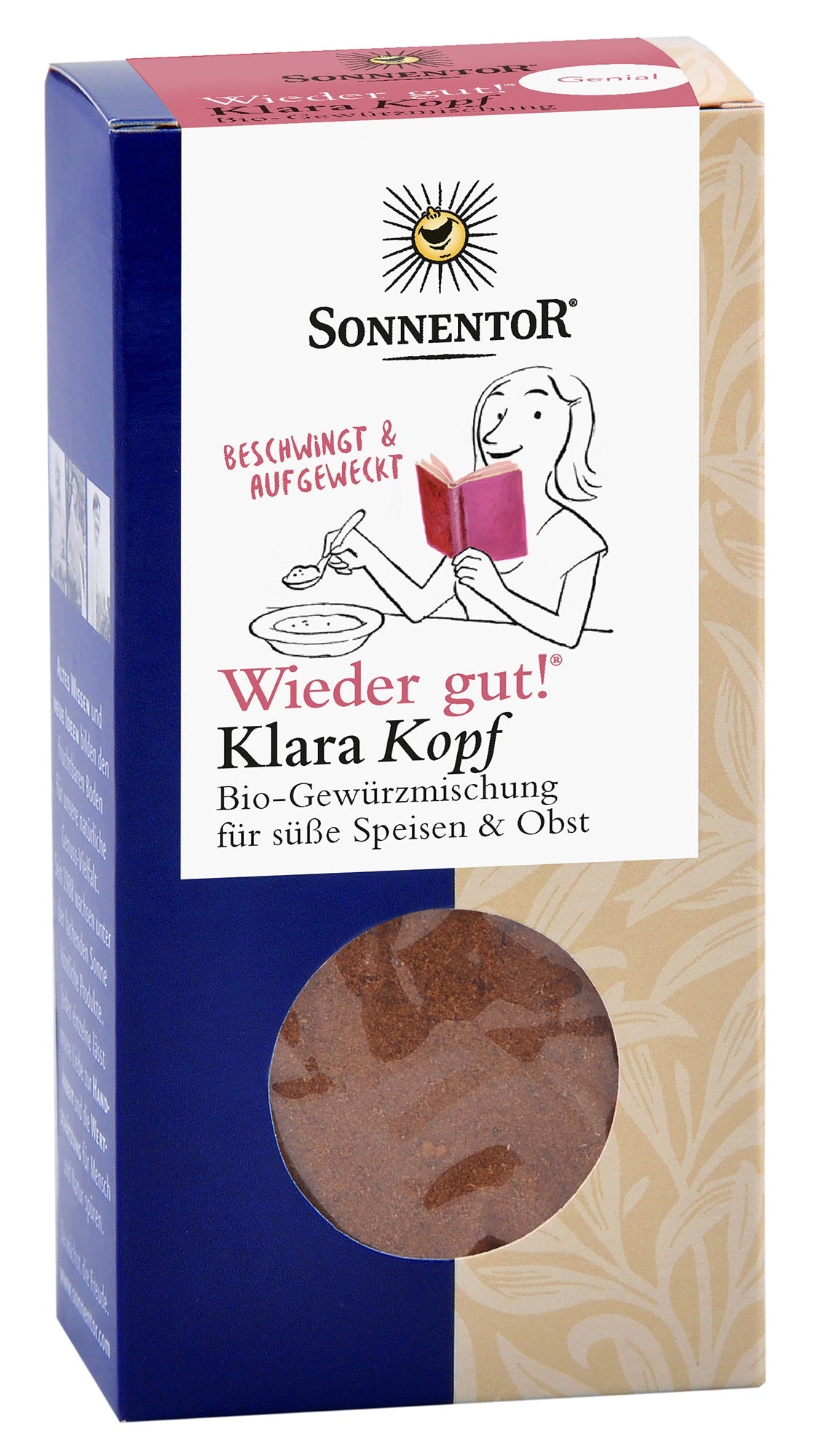 Bio Wieder gut - Klara Kopf Gewürzmischung, 70 g - YOGISHOP