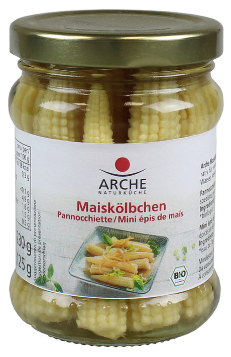 Bio Maiskölbchen, im Glas, 230 g - YOGISHOP