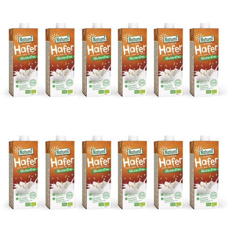 Bio Haferdrink natur glutenfrei, 12x1 l - YOGISHOP