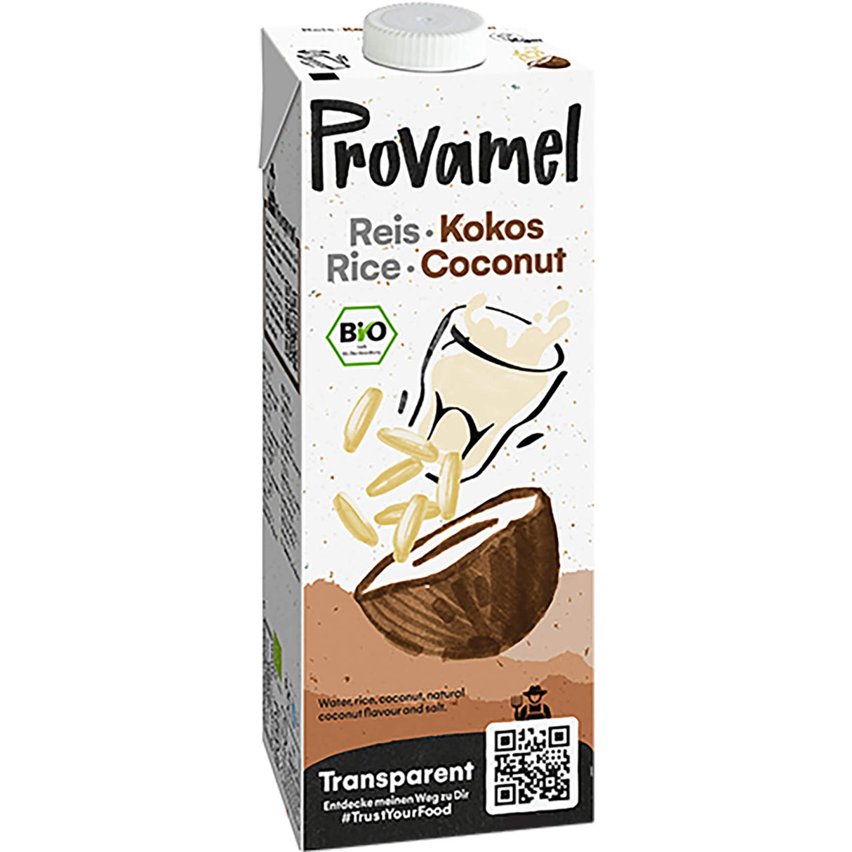Bio Reis-Kokosdrink, 1 l - YOGISHOP