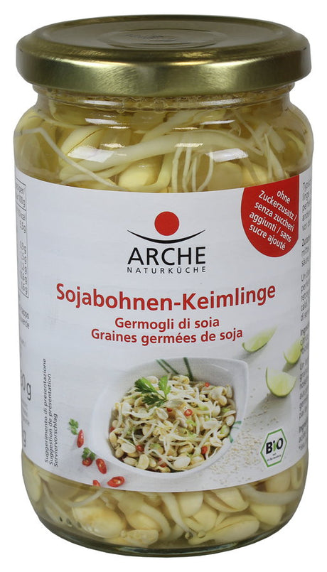 Bio Sojabohnensprossen, im Glas, 330 g - YOGISHOP