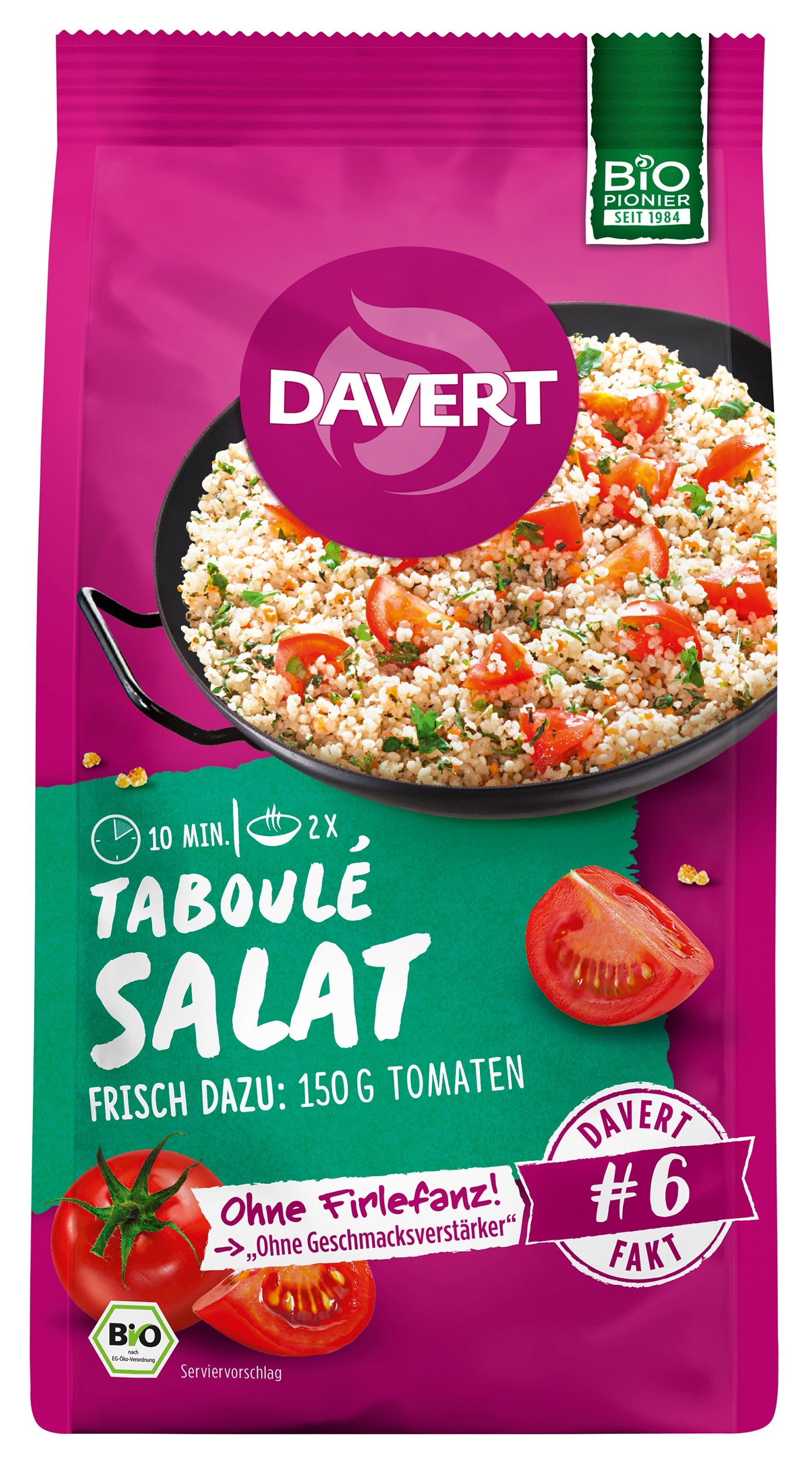 Bio Taboulé Salat, 170 g | All-Bio Naturkost