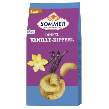 Bio Dinkel Vanille Kipferl, 150 g - YOGISHOP