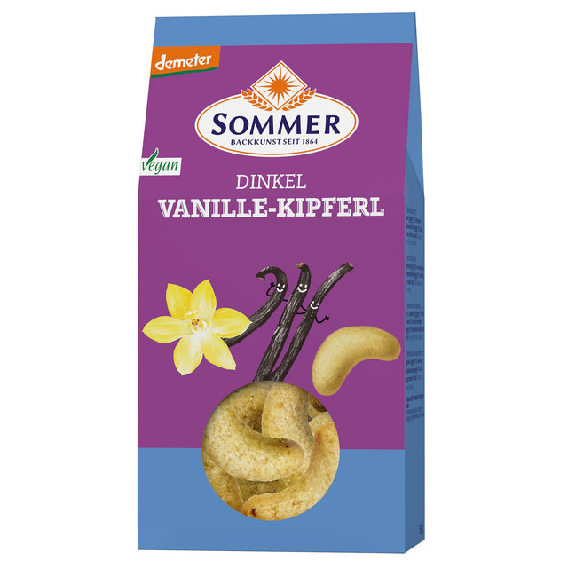 Bio Dinkel Vanille Kipferl, 150 g - YOGISHOP