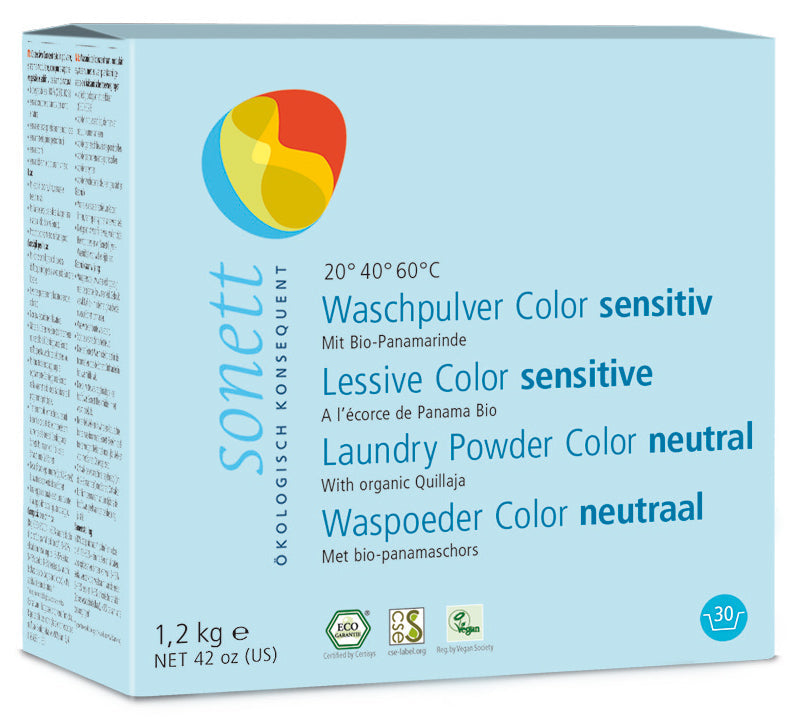 Waschpulver Color sensitiv 1,2 kg - YOGISHOP