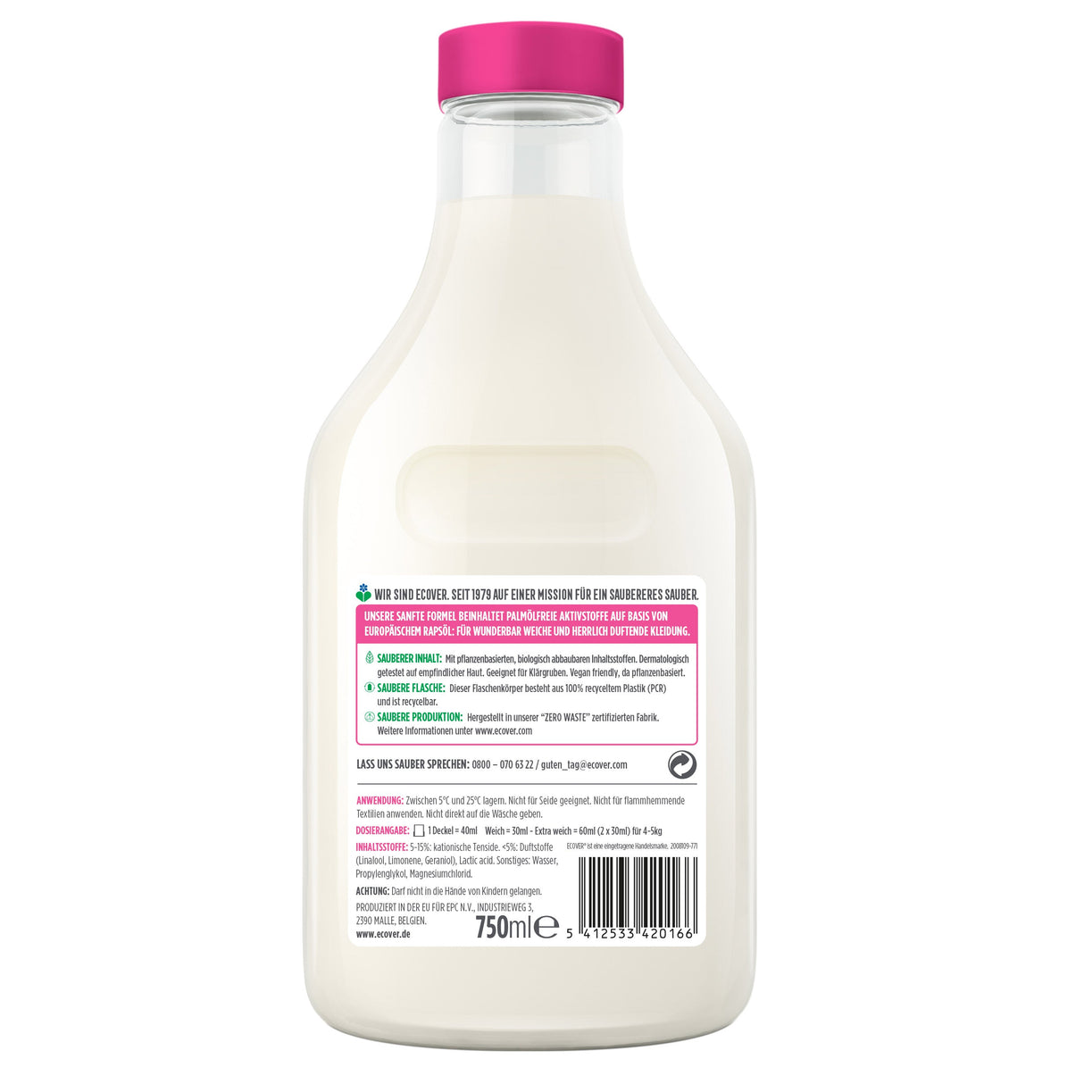 Weichspüler Apfelblüte & Mandel, 750 ml - YOGISHOP