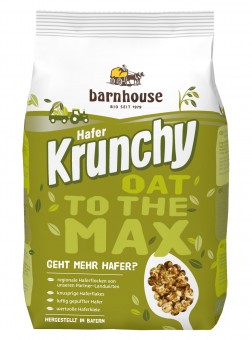 Bio Krunchy Hafer Oat to the Max, 500 g 