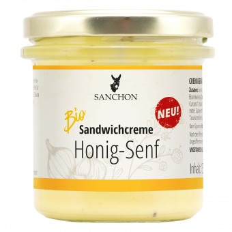 Bio Sandwichcreme Honig-Senf, 135 g 