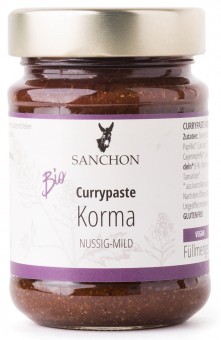 Bio Currypaste Korma, 190 g 