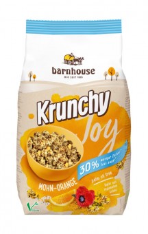 Bio Krunchy Joy Mohn-Orange, 375 g 