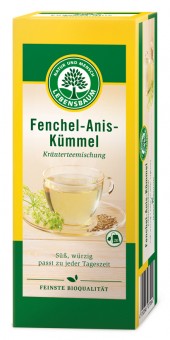 Bio Fenchel Anis Kümmeltee, 50 g 