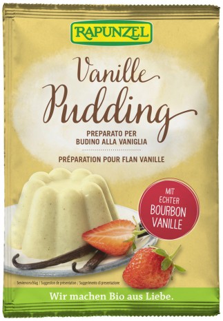 Bio Pudding-Pulver Vanille, 40 g 