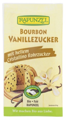 Bio Vanillezucker Bourbon, 4 x 8 g 
