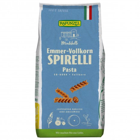 Bio Emmer-Spirelli Vollkorn, 500 g 