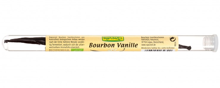 Bio Bourbon Vanilleschoten, 2 Stück 
