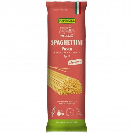 Bio Spaghettini Semola No.3, 500 g 