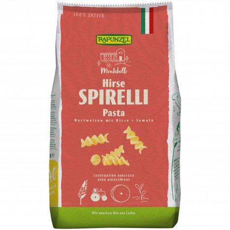 Bio Spirelli mit Hirse Semola, 500 g 