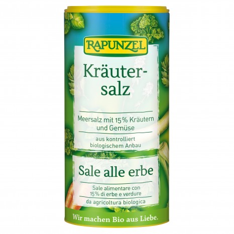 Bio Kräutersalz mit 15% Kräutern & Gemüse, 125 g 125g