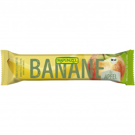 Bio Fruchtschnitte Banane-Apfel, 40 g 
