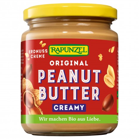 Bio Peanutbutter Creamy, 250 g 