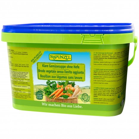 Bio Klare Suppe ohne Hefe, 4,5 kg 