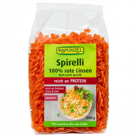 Bio Spirelli - 100% rote Linsen, 300 g 
