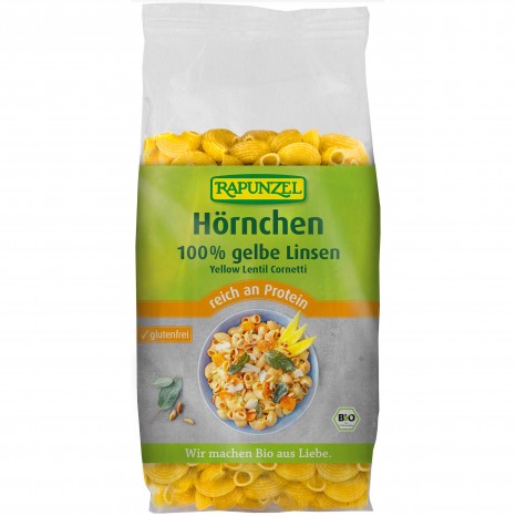 Bio Hörnchen - 100% gelbe Linsen, 300 g 