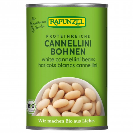Bio Weiße Cannellini Bohnen, 400 g 