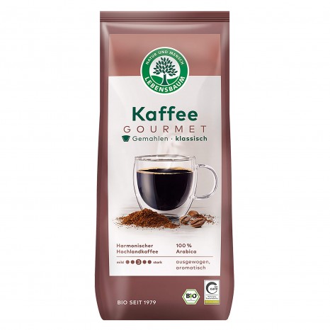 Bio Gourmet Kaffee gemahlen, 500 g 