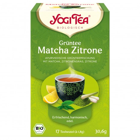Bio Grüntee Matcha Zitrone Teemischung, 30,6 g 