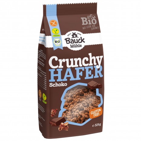 Bio Hafer Crunchy Schoko glutenfrei, 325 g 