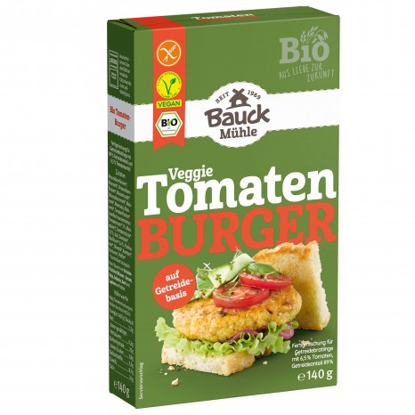 Bio Tomatenburger-Mischung, glutenfrei, 140 g 