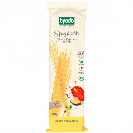 Bio Spaghetti semola, 500 g 