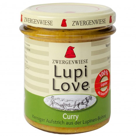 Bio Curry Aufstrich Lupi Love, 165 g 