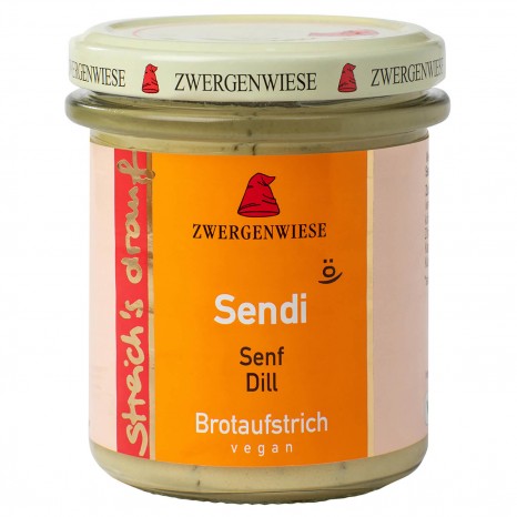 Bio Sendi streich's drauf (Senf Dill), 160 g 
