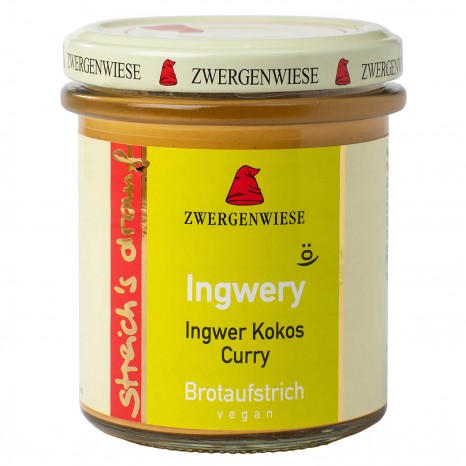 Bio Ingwery (Ingwer Kokos Curry), 160 g 