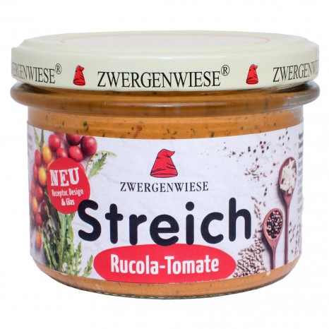 Bio Rucola-Tomate Streich, 180 g 