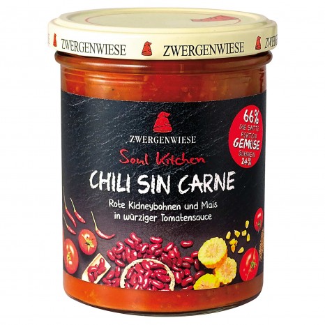 Bio Soul Kitchen Chili sin Carne, 370 g 