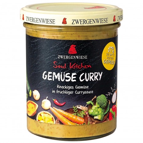 Bio Soul Kitchen Gemüse Curry, 370 g 