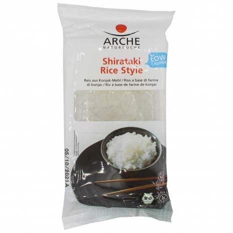 Bio Shirataki Rice-Style Konjak-Nudeln, glutenfrei, 294 g 