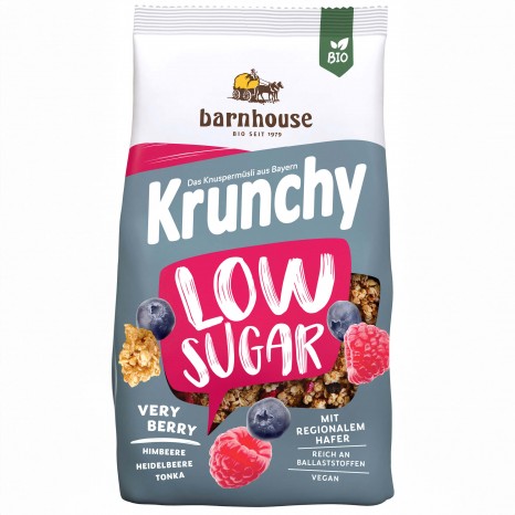 Bio Krunchy Low Sugar Very Berry, 375 g 