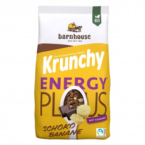 Bio Krunchy Plus Energy Schoko-Banane, 325 g 