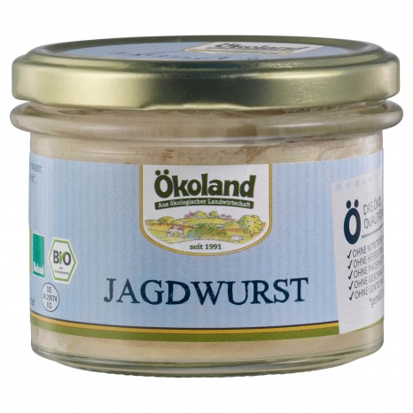 Bio Jagdwurst Gourmet-Qualität, 160 g 
