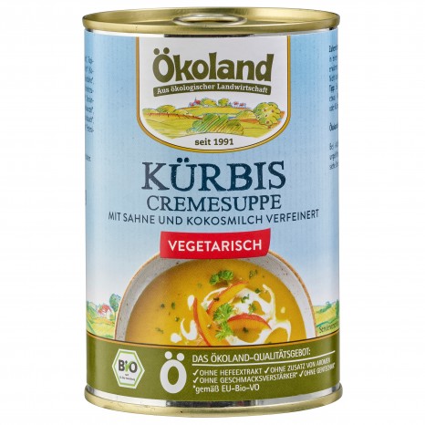 Bio Kürbis Cremesuppe, 400 g 